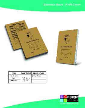 Exercise Books / Counter Books